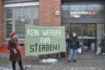 Gegen die Werbung der Bundeswehr in Jobcentern, Foto von Uwe Hiksch