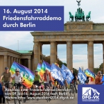 Friedenssternfahrt 2014 - Berlin