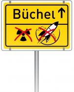 Atomwaffenfreies Deutschland Schild