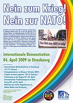 Demoplakat Strasbourg