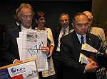 Übergabe von Unterschriften einer Sammlung in der Bundesrepublik an die UN in New York, 03.05.2010